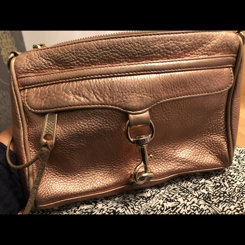 Rose Gold Rebecca Minkoff Mini M.A.C.